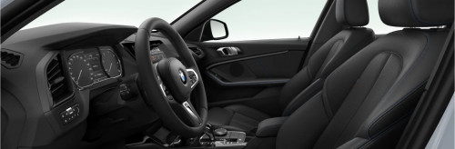 BMW_1 Series_2024년형_가솔린 2.0_120i M Sport_color_int_Leather 'Dakota' with perforations Black Blue highlight Black.jpg