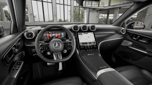 벤츠_GLC-Class_2025년형_AMG 가솔린 2.0_AMG GLC43 4MATIC Great White Edition_color_int_블랙과 레드 대비 탑스티치.png