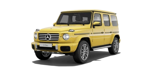 벤츠_The New G-Class_2025년형_color_ext_left_MANUFAKTUR 썬 옐로우 논 메탈릭.png