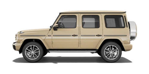벤츠_The New G-Class_2025년형_color_ext_side_MANUFAKTUR 데저트 샌드 논 메탈릭.png
